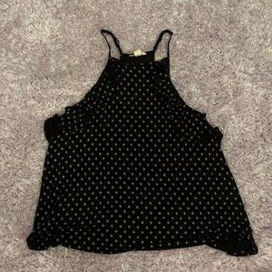 Black and white Aeropostale blouse